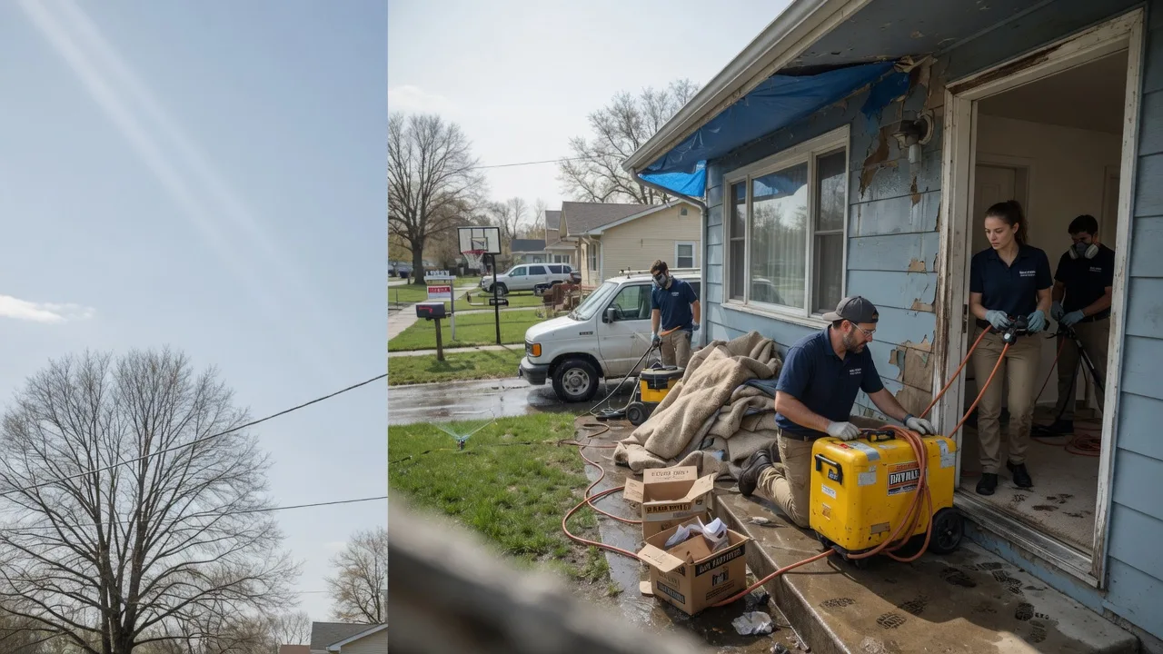 Basement Flood Cleanup in Carroll, IA near me
